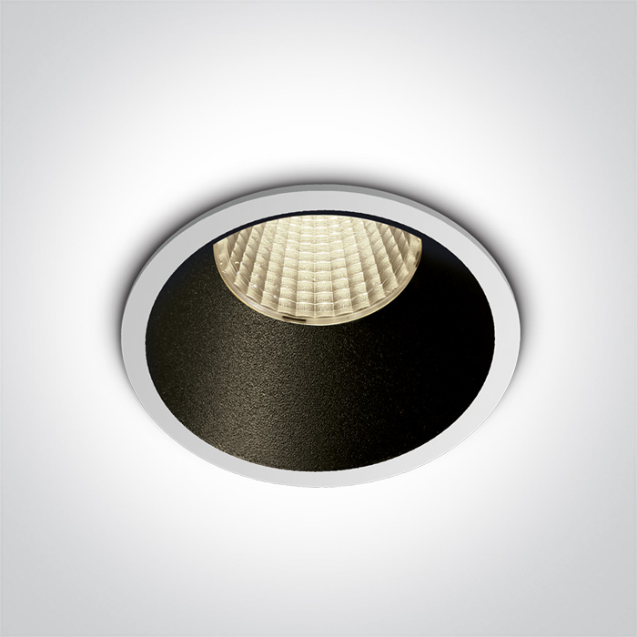 One Light GAIA wpust stały 12W 3000K biały 10112K/W/W