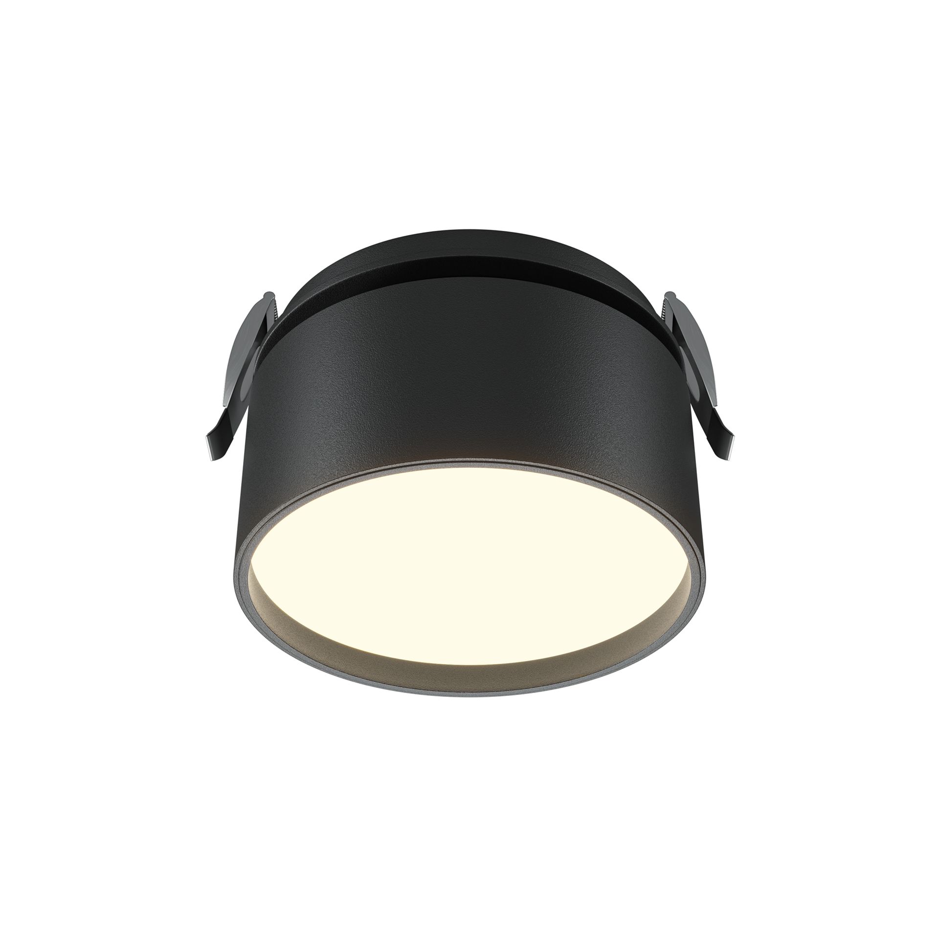 Maytoni Onda Lampa wbudowana podtynkowa LED 640lm 2200K-4000K Czarny DL024-12W-DTW-B
