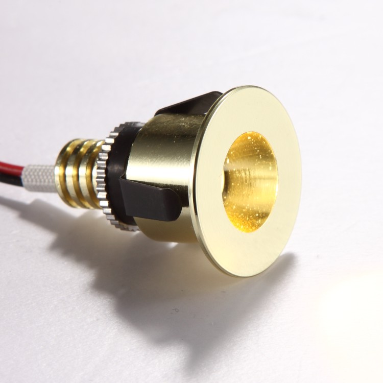 ELKIM Lighting POINT 880 Power LED 1W Biała neutralna 4000K Złoty 288001205