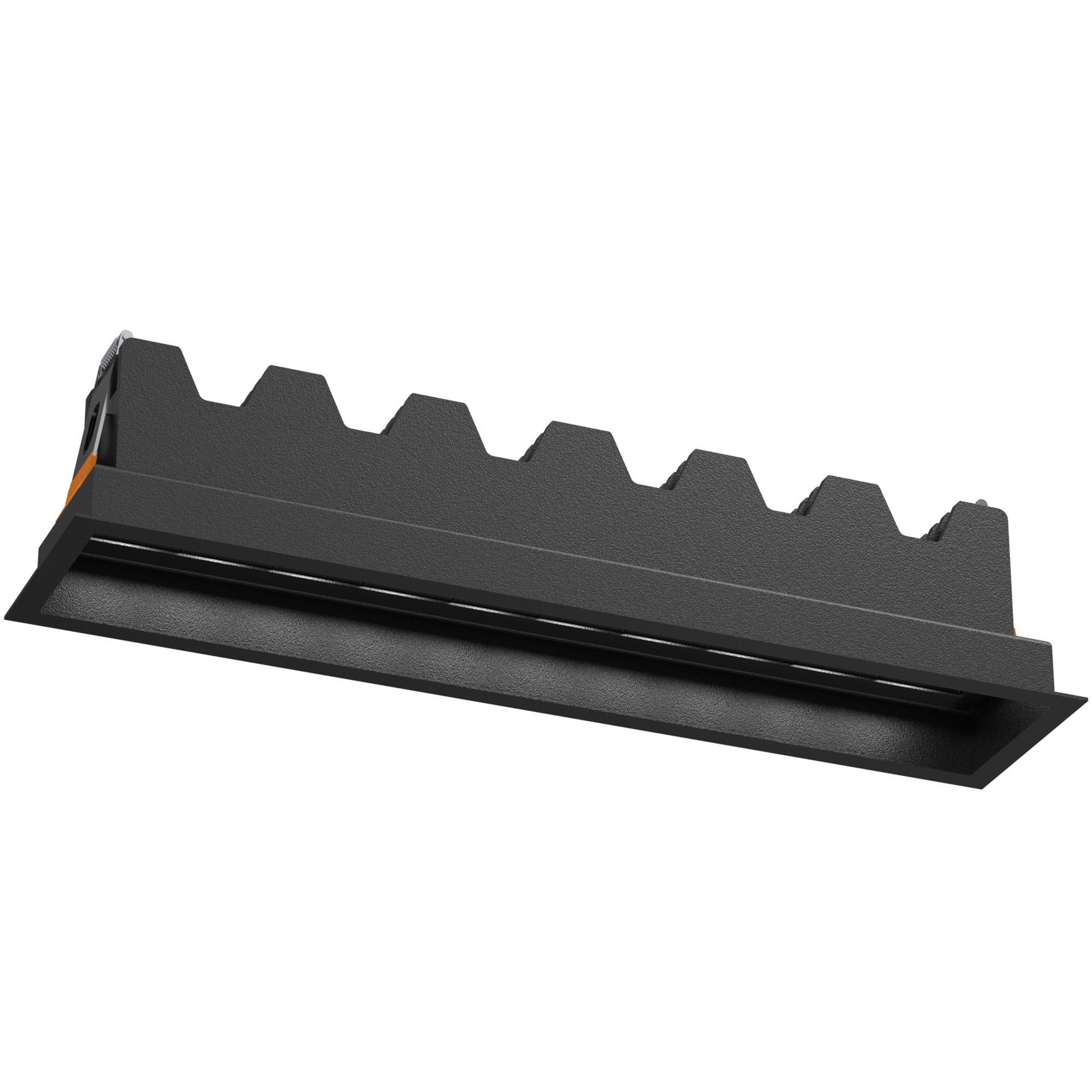 Brosline Lampa wpuszczana A - Glare in 10 - Czarna 3000K 3050
