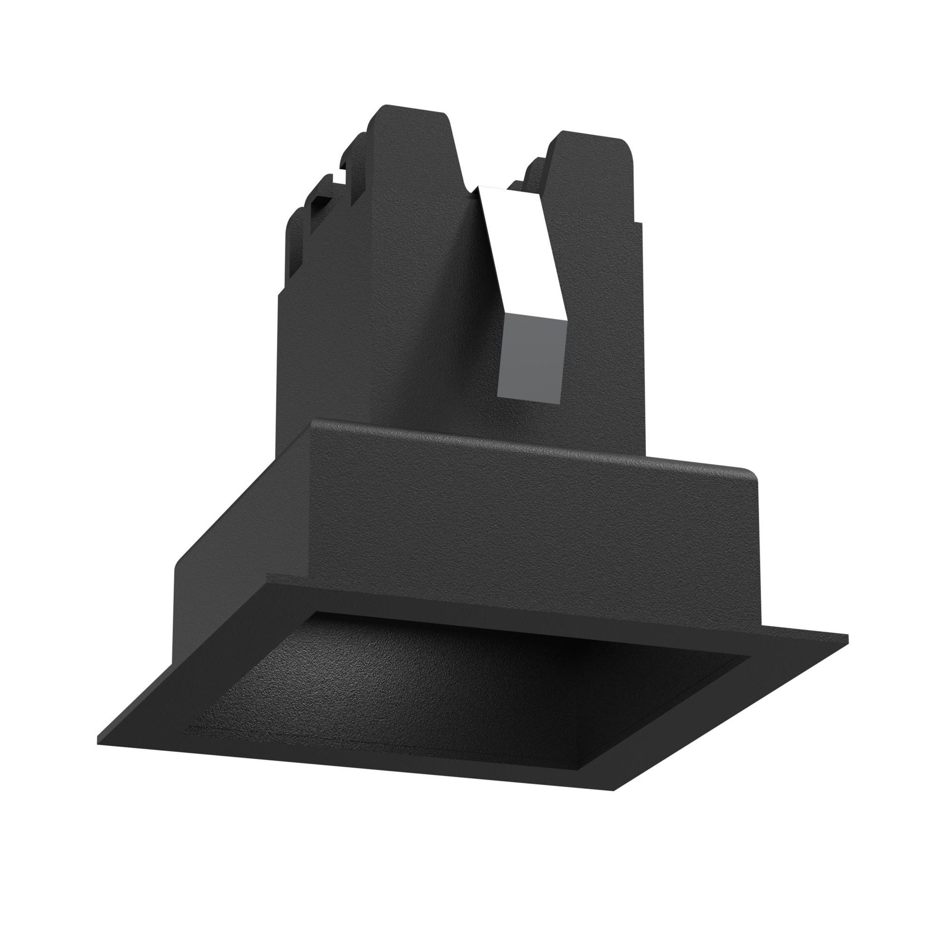 Brosline Lampa wpuszczana A - Glare in 1 - Czarna 3000K 3038