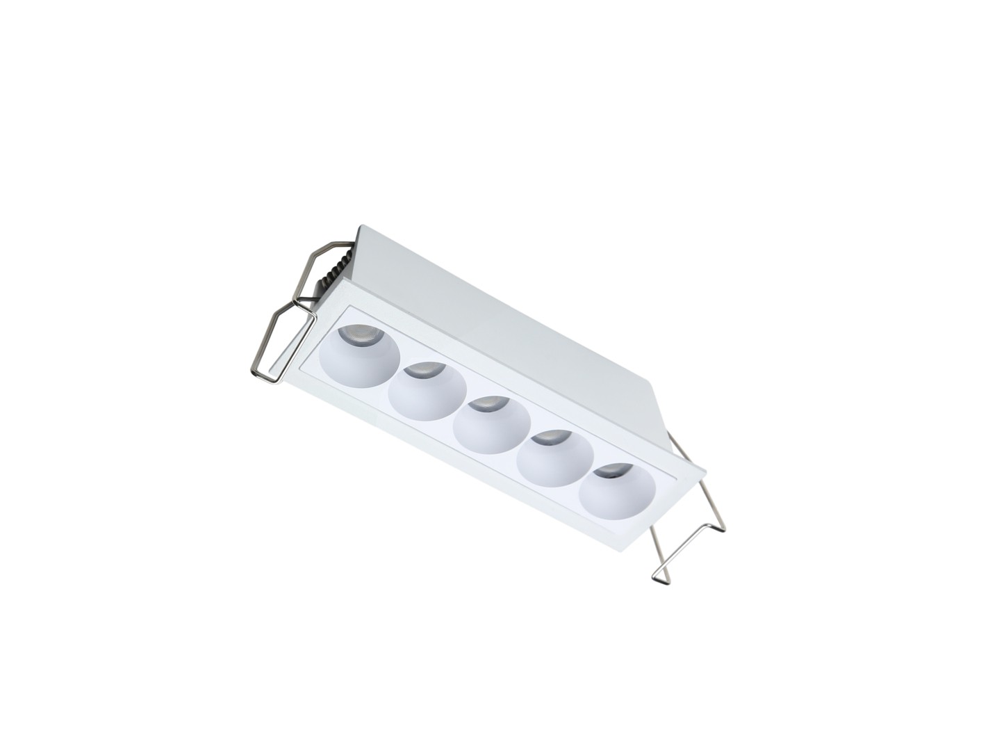 Azzardo TETRIX 5 GIPS 10W CCT DIMM WH Biały 1xLED Podtynkowa Przełącznik Zmiany Barwy Światła Opcja Ściemniania AZ6275