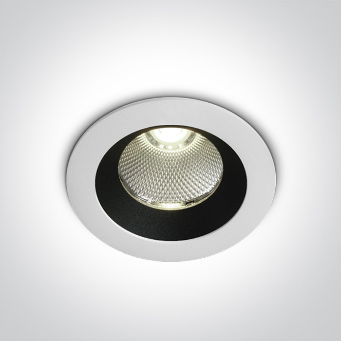 One Light CAPO wpust stały 12W 4000K biały IP65 10110P/W/C