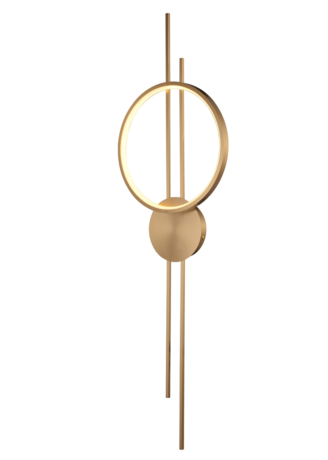 Step Into Design Lampa ścienna ECLIPTICA LED złota 100 cm ST-DL8532