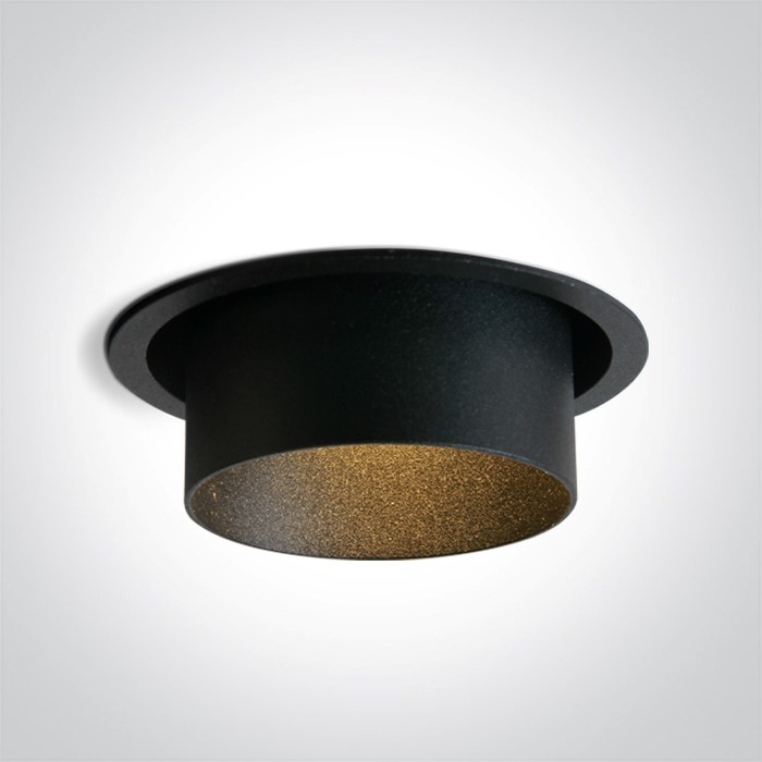 One Light RODAN wpust stały 10W GU10 czarny 10105Y/B