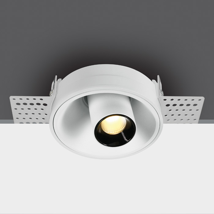 One Light SKITI T wpust regulowany bezramkowy 7W moduł LED biały 11107TTR/W/W