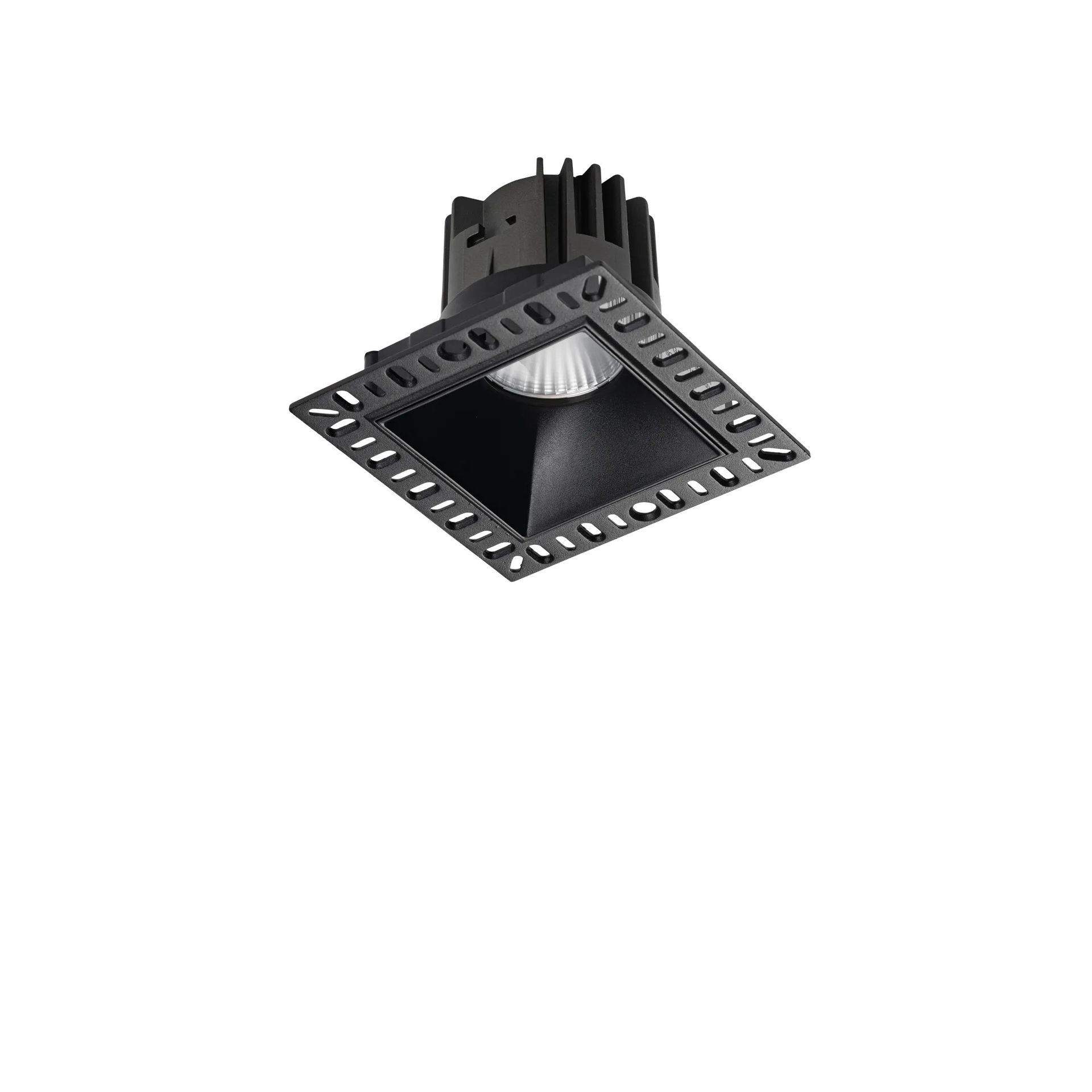 Ideal Lux Lampa Wpuszczana GAME TRIMLESS SQUARE 11W 3000K NE Czarny 319674
