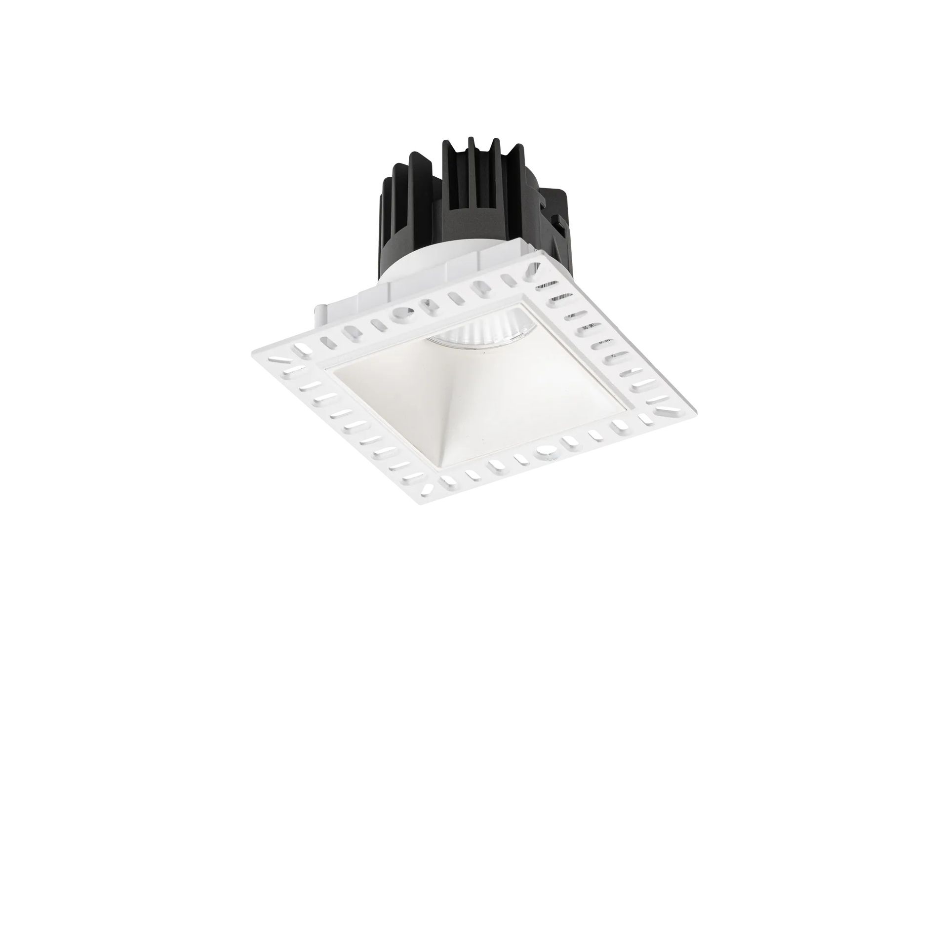 Ideal Lux Lampa Wpuszczana GAME TRIMLESS SQUARE 11W 3000K BI Biały/Czarny 319681