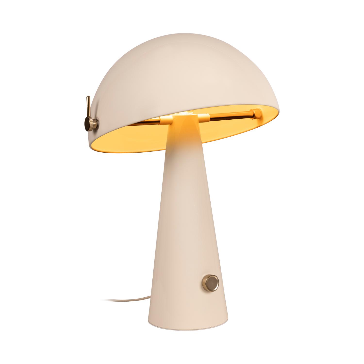 Lucide BARONE Lampa stołowa – Kremowa – D38 – 1xE27 – 40W – Metal 65502/52/38