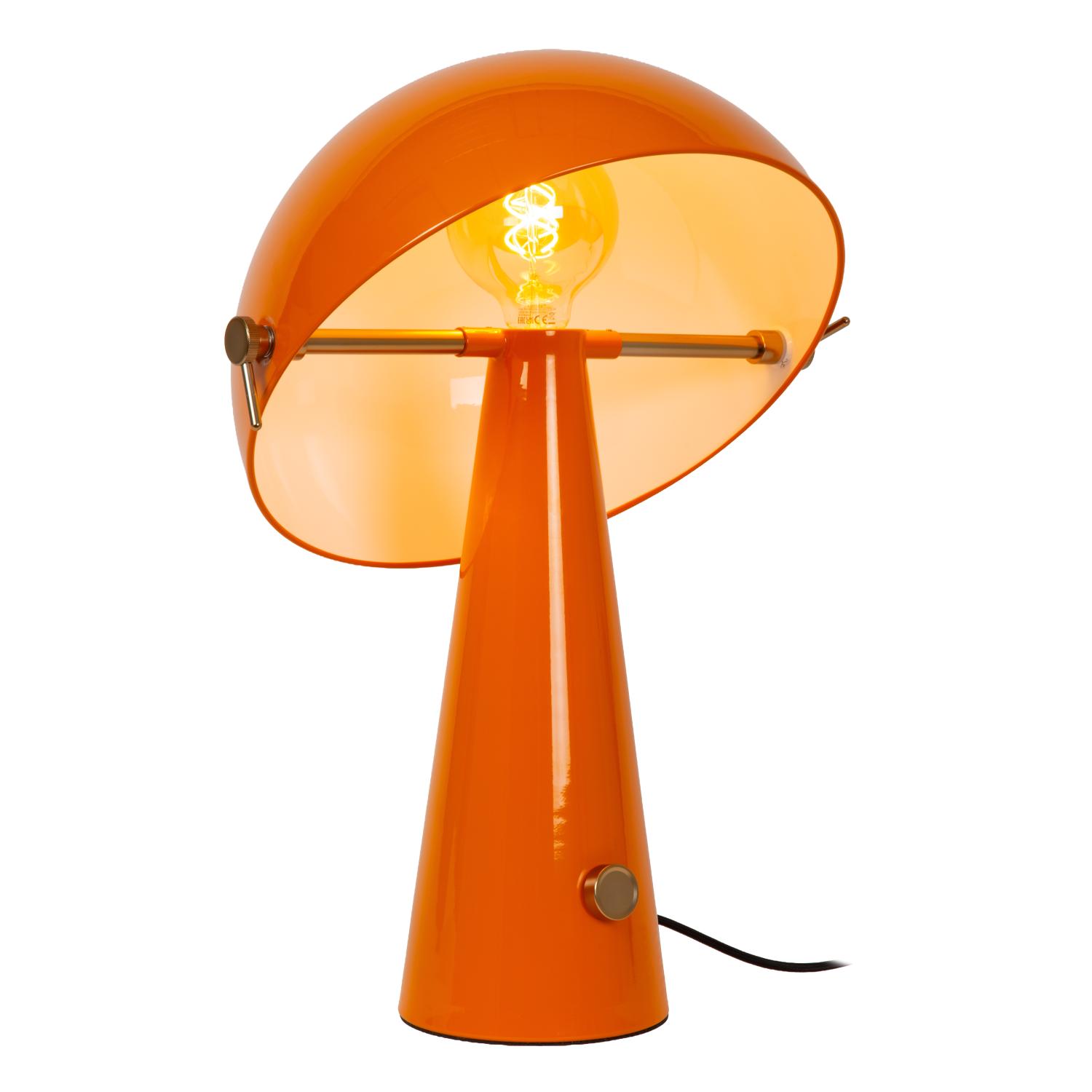 Lucide BARONE Lampa stołowa – Pomarańczowa – D38 – 1xE27 – 40W – Metal 65502/52/53