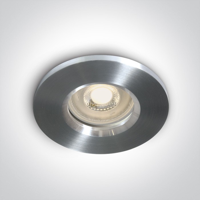 One Light Lampa do łazienki aluminiowa Nikolaos 10105R1/AL IP65