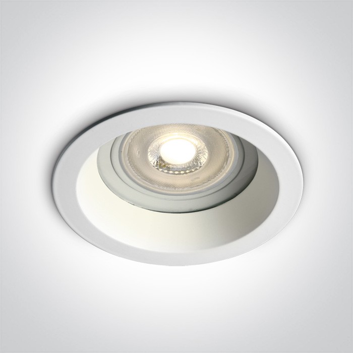 One Light Oprawa wpuszczana do łazienki Kedares 10105R2/W IP65