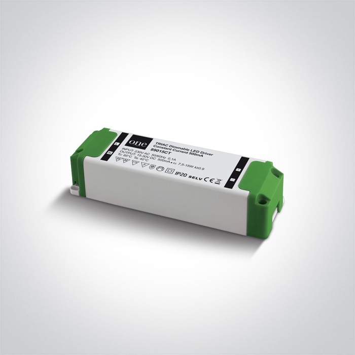 One Light ściemnialny zasilacz LED 500mA/opraw LED 7,5-15W