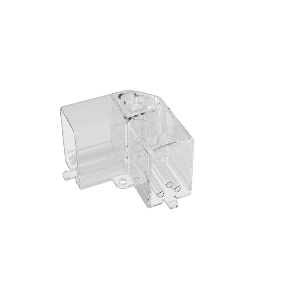 Light Prestige Łącznik L 90 mechaniczny do oświetlenia modułowego Geometric System New LP-0209 łącznik L90 empty