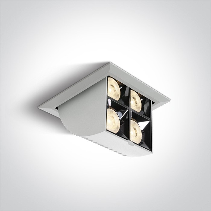 One Light wysuwana lampa LED czarna Namata 51406B/W/W