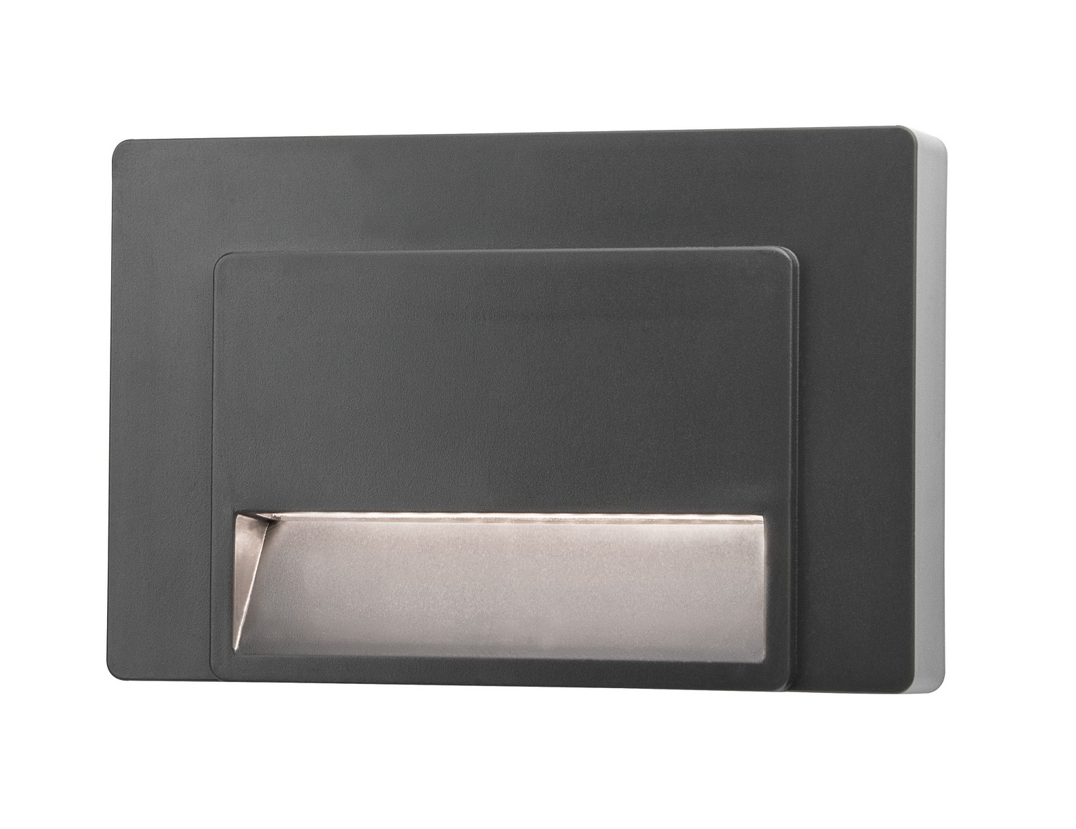 Luces Exclusivas ALAVA Zewnętrzna Ścienna LED 1.2W 90lm 3000K ciemnoszary IP65 LE71433