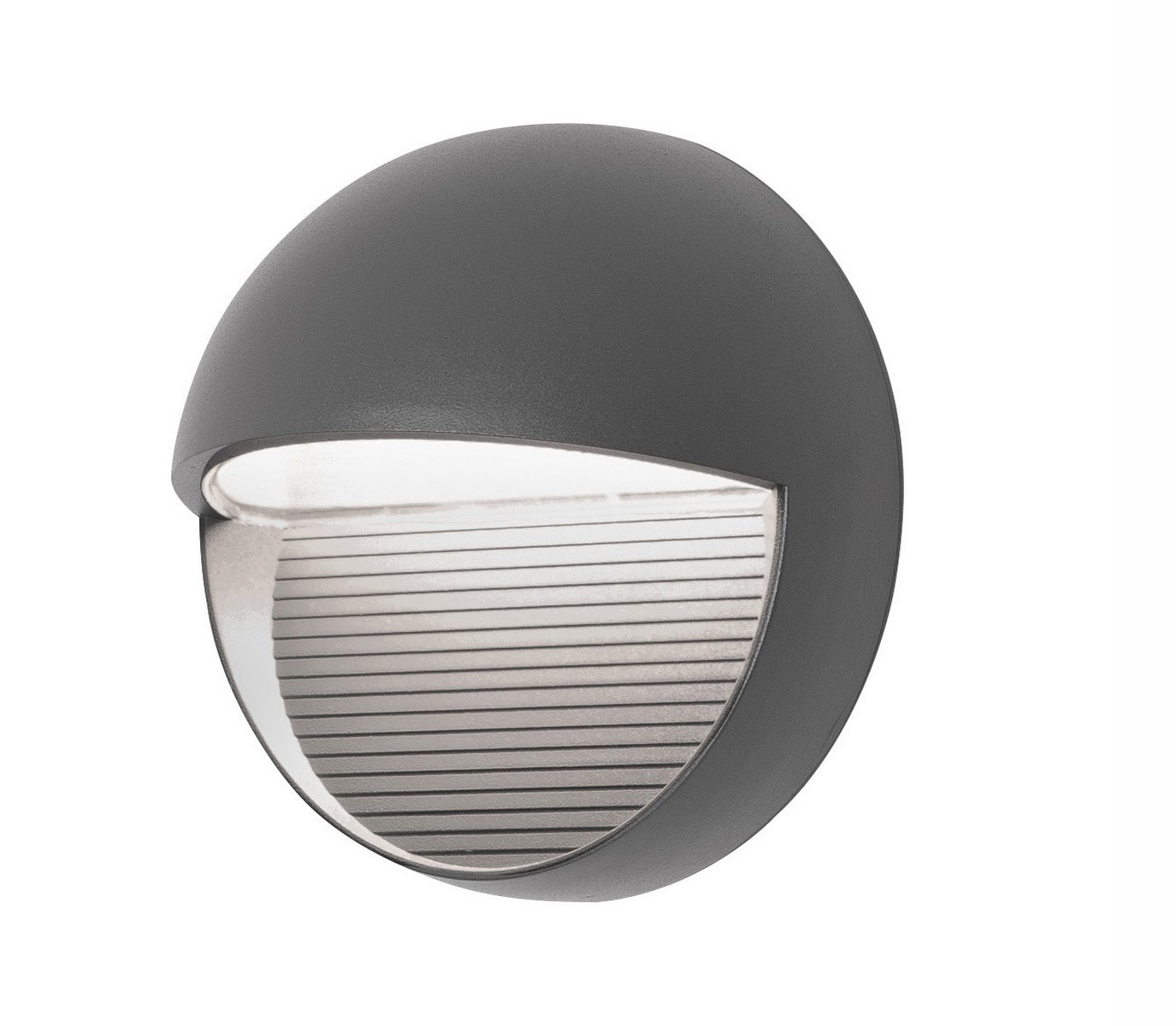 Luces Exclusivas TARTAGAL Zewnętrzna Ścienna LED 6W 480lm 3000K ciemnoszary IP54 LE71428