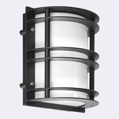 Norlys Stockholm Kinkiet LED 8W 332lm 3000K IP54 Czarny 1600B