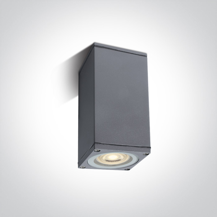 One Light DIOS S sufitowa 10W GU10 szary IP54 67426D/G