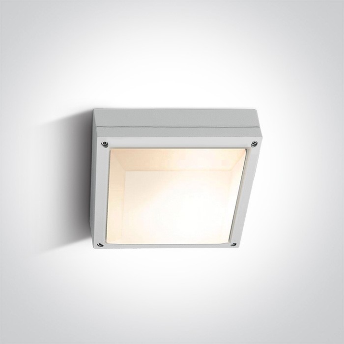 One Light plafon kwadrat zewnętrzny Kronia 67208/W IP54