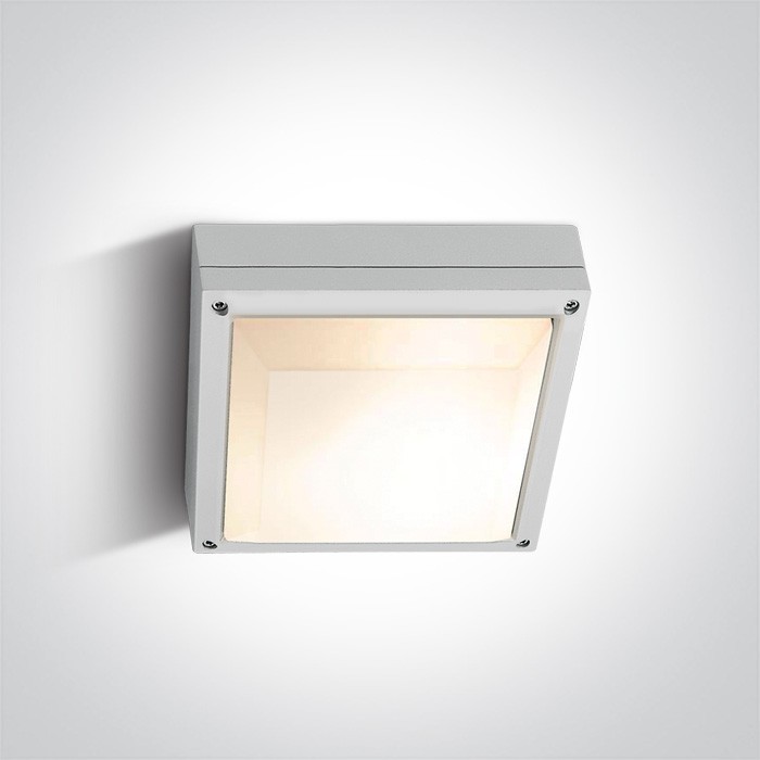 One Light plafon kwadrat zewnętrzny Kronia 2 67210/W IP54