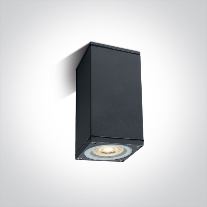 One Light DIOS S sufitowa 10W GU10 antracyt IP54 67426D/AN