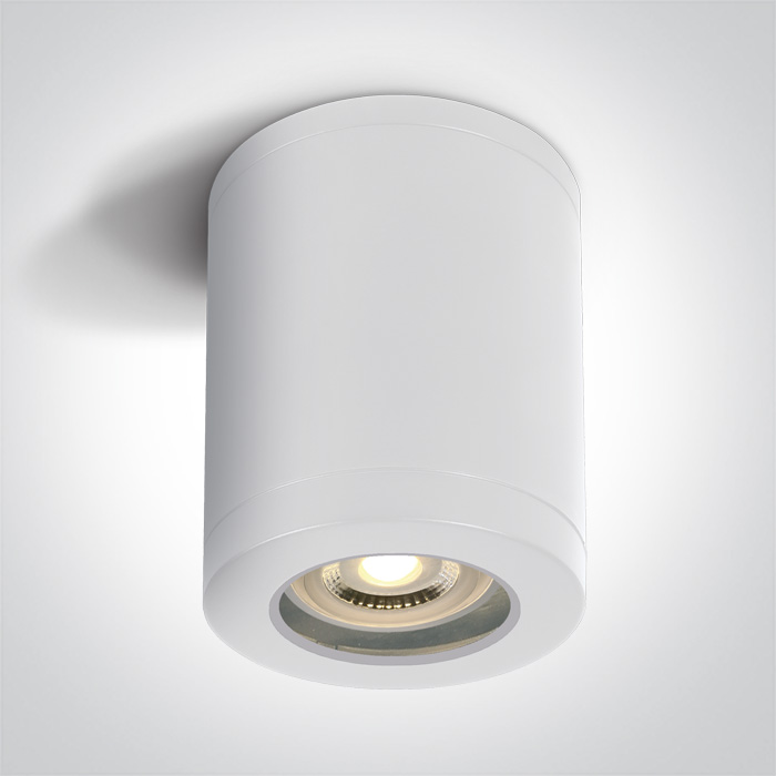 One Light NOTA B sufitowa 10W GU10 biały IP65 67142B/W