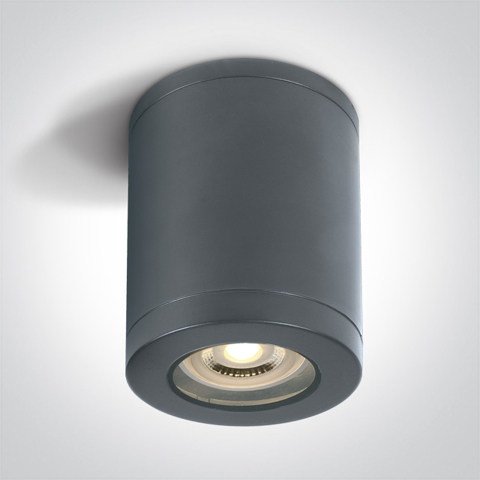 One Light NOTA B sufitowa 10W GU10 antracyt IP65 67142B/AN