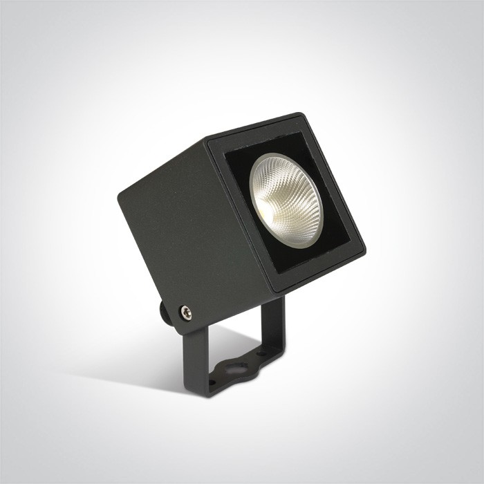 One Light reflektor LED kostka oświetlenie ogrodu Borgone 7052/AN/W IP65