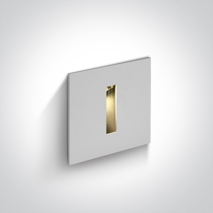 One Light wpust LED stylowy ozdobny mieszkanie dom elewacja Epitalio 68004/W/W IP54