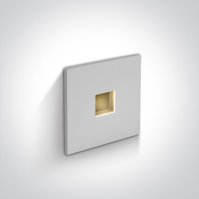 One Light wpust LED do oświetlenia korytarza chodnika Ladiko 68004A/W/W IP54