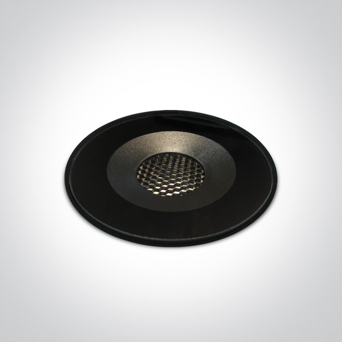 One Light BALEZI wpust dogruntowy 6W 3000K czarny IP67 69060/B/W