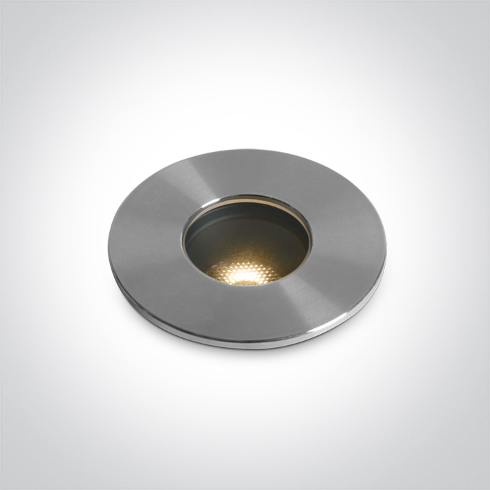 One Light WIGA wpust dogruntowy 4,5W 3000K stalowy IP67 69068B/W