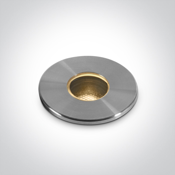 One Light WIGA wpust dogruntowy 2W 3000K stalowy IP67 69068A/W