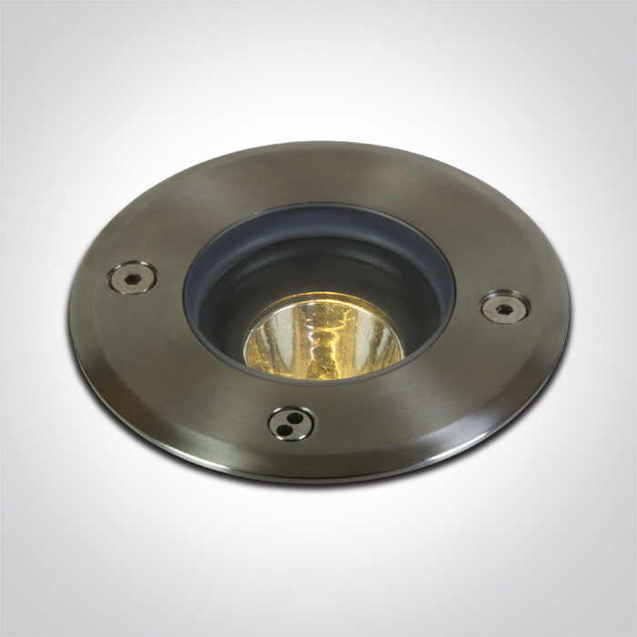 One Light DARIO wpust dogruntowy 3W 3000K stalowy IP67 69072/W