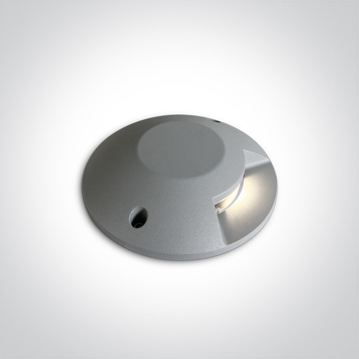 One Light MAURI wpust dogruntowy 6W 3000K szary IP67 69058A/G/W