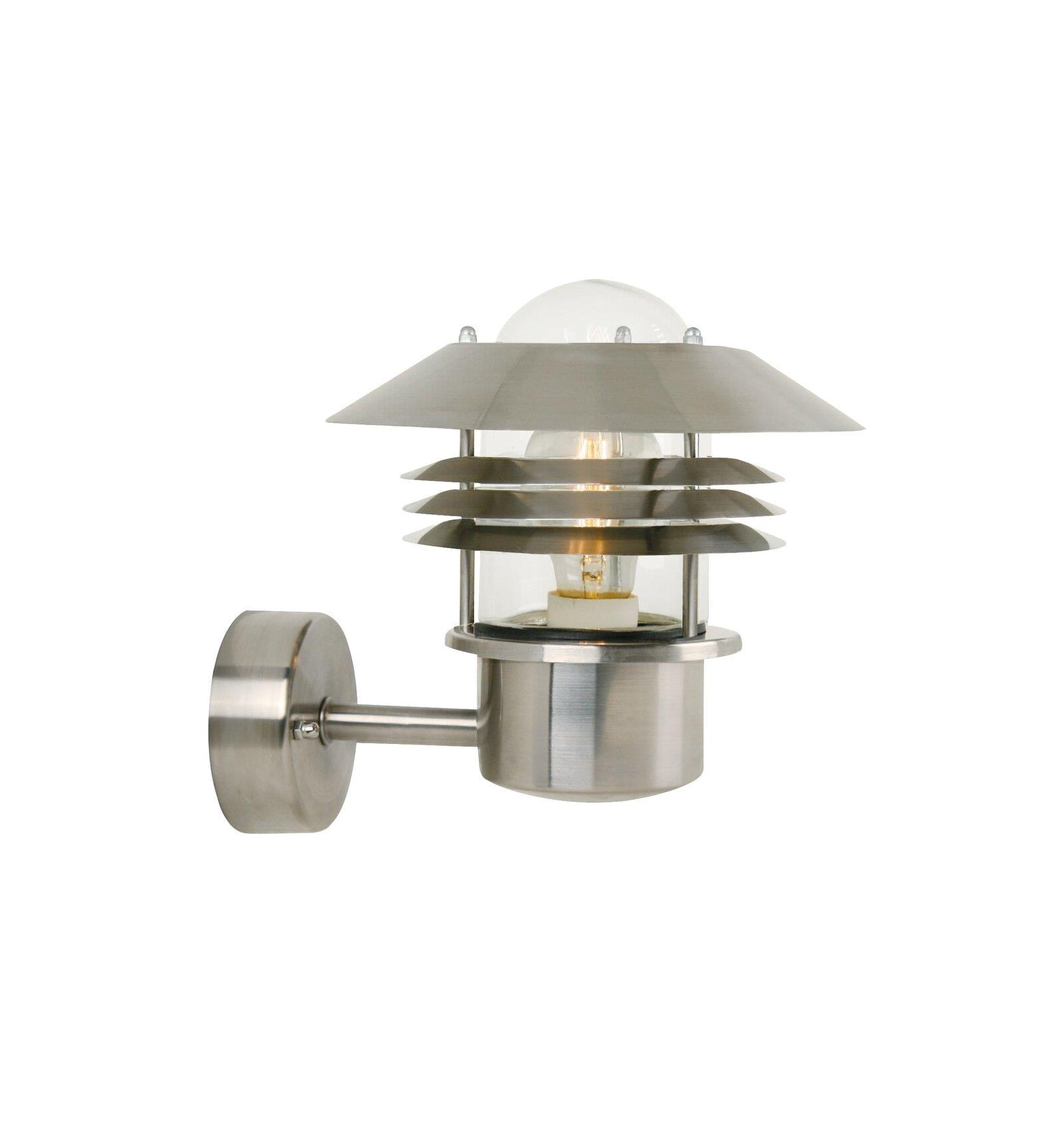 NORDLUX VEJE Lampa Ścienna E27 60W Stal nierdzewna 25091034