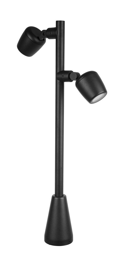 SU-MA DUBLO DBL-700 IP65 GU10, 2 x max 15 W, 230 V czarny