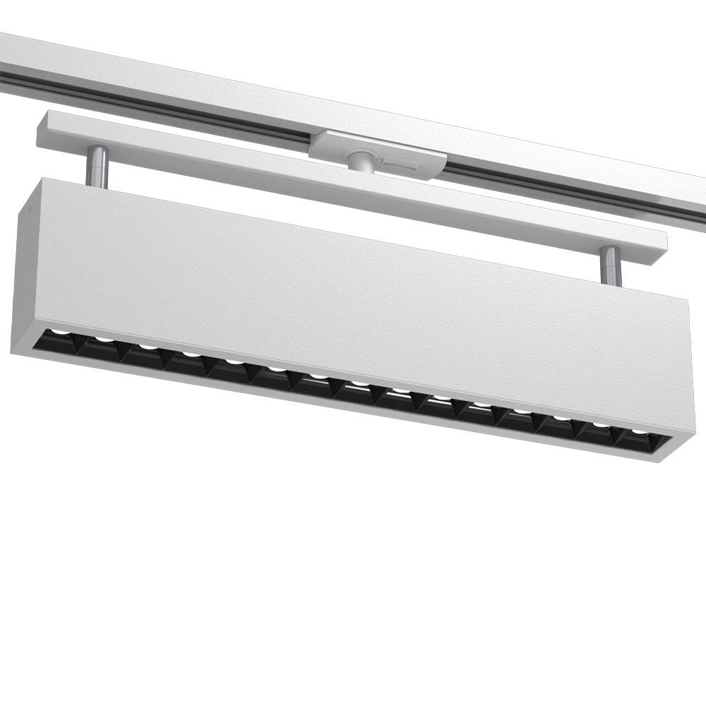 Brosline Spot A - Glare track 15 - Biały - Szynoprzewód 1F 230V 3000K 6332