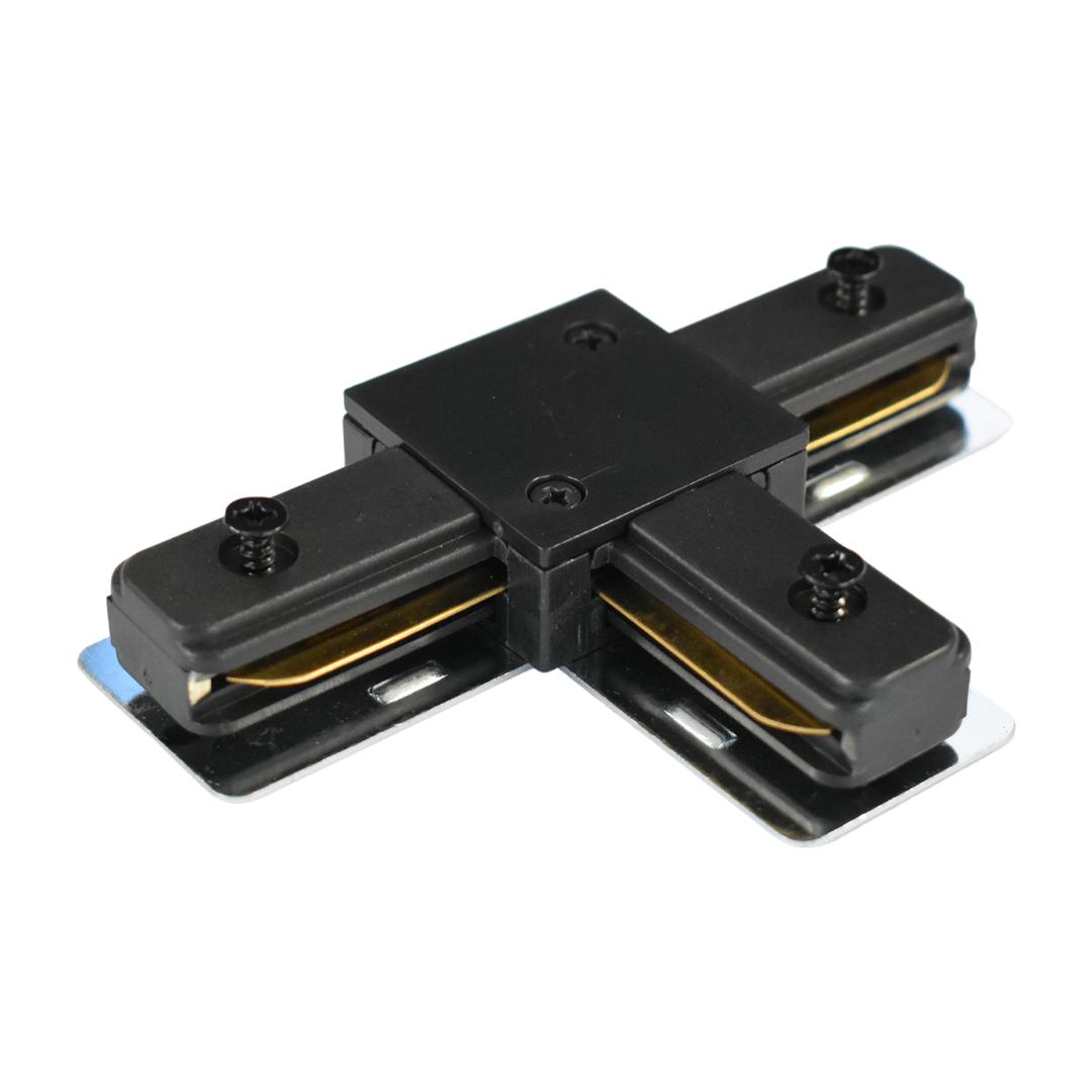 Milagro Łącznik T Track Czarny 1-Obwodowy ML0712
