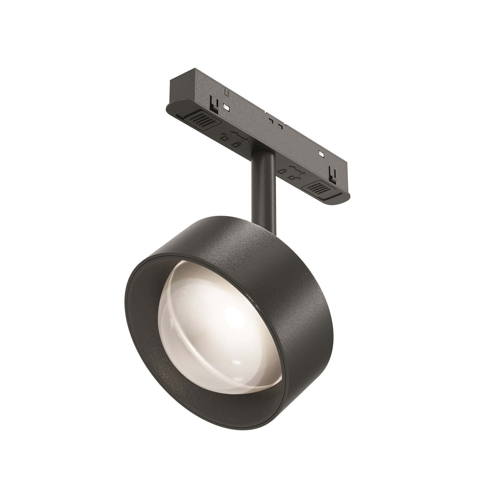 Maytoni Lens Reflektor do Szyny Exility LED 770lm 2700K-6500K Czarny TR217-4-15WTW-DD-B