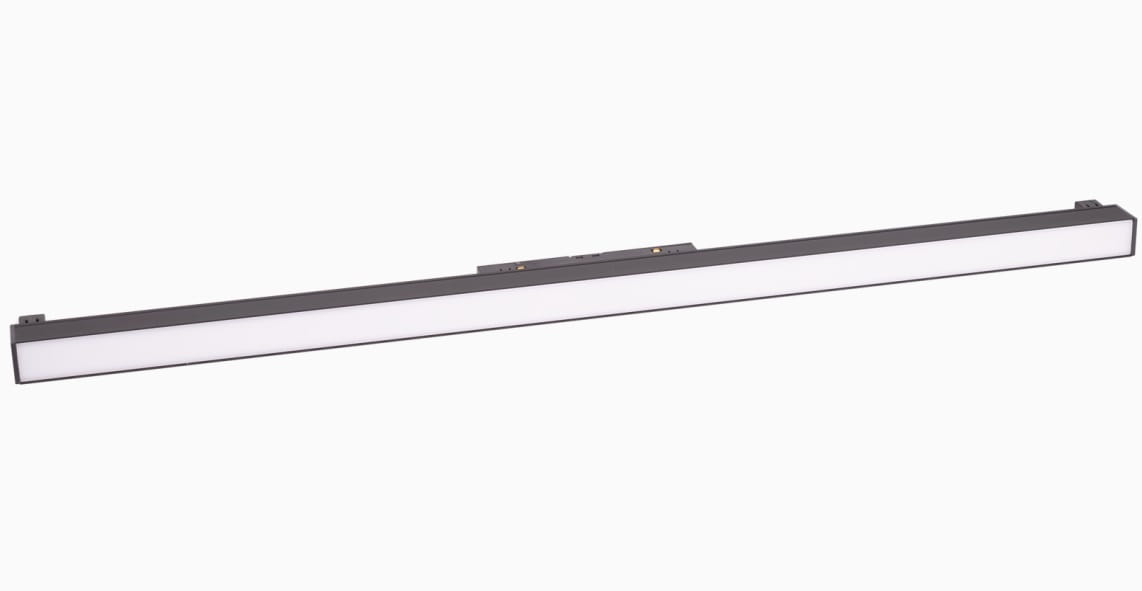 Maxlight Lampa Magnetyczna Liniowa Czarna System On/Off 18W 1126lm 3000K M0002N