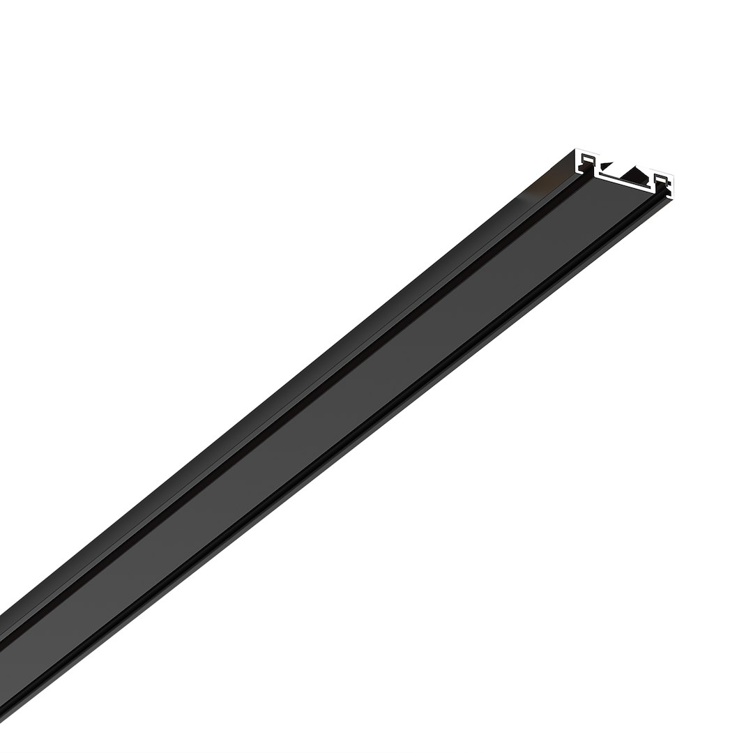 Milagro Slim Magnetic Track Szyna Natynk Czarny 100cm + zaślepki ML2209