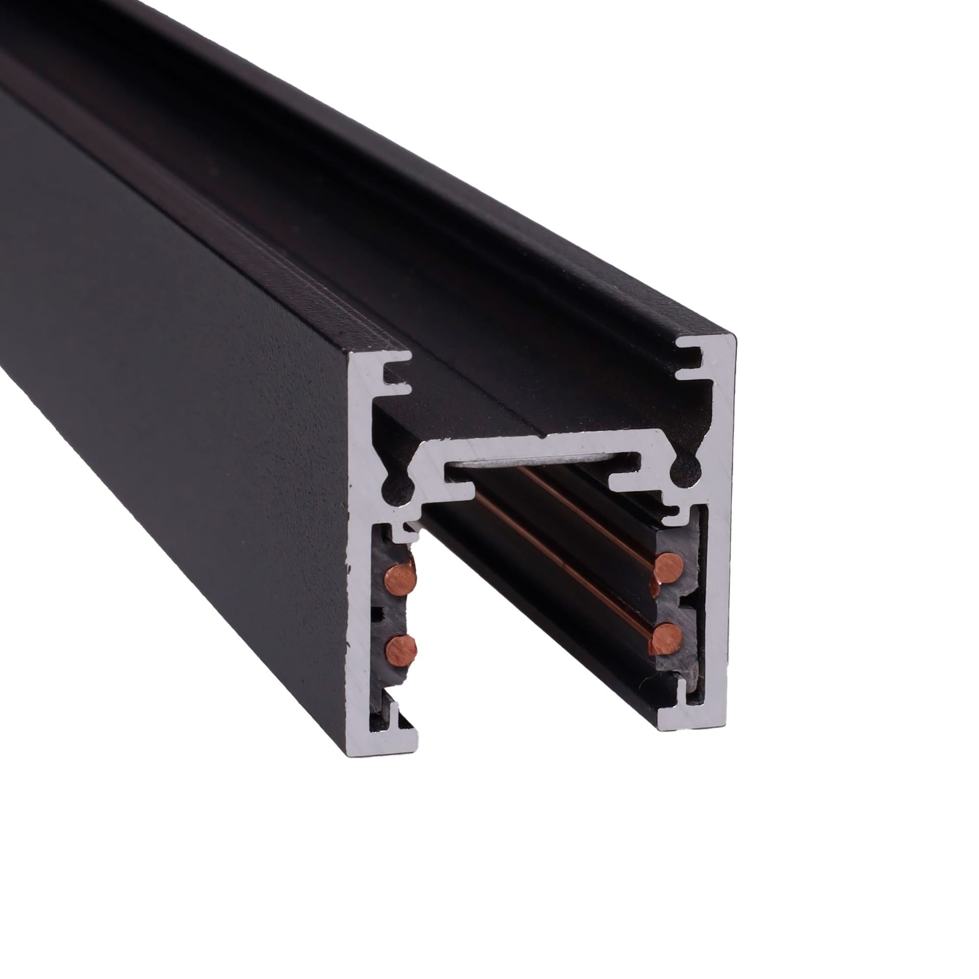 Maxlight Szyna Magnetyczna Płytka, Natynkowa, 1 Metr, Czarna MT0011