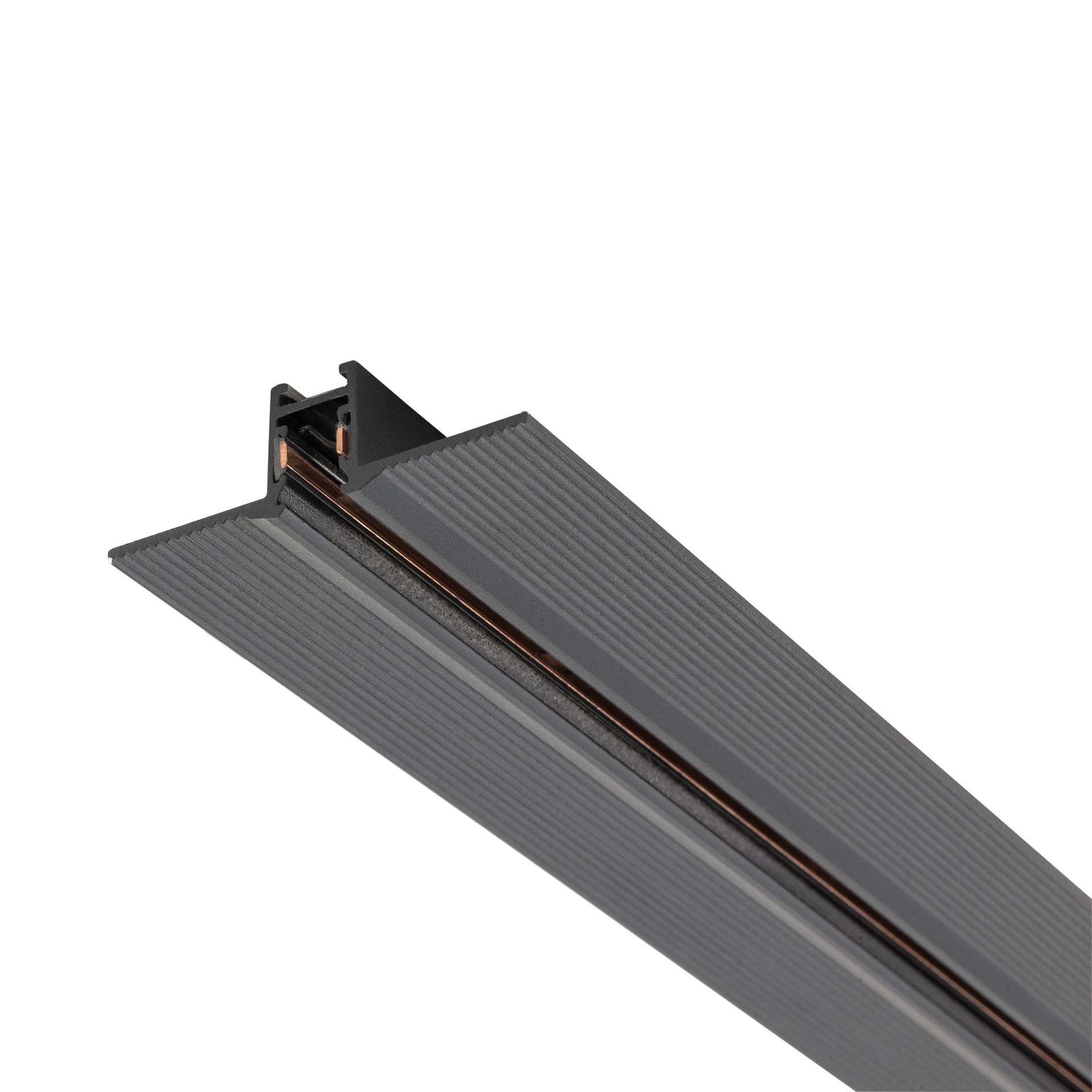Nowodvorski NANO - LVM RECESSED TRACK 2M Systemy szynowe 1-obwodowy niskonapięciowy 24V NANO-LVM Szynoprzewód Podtynkowe Czarn
