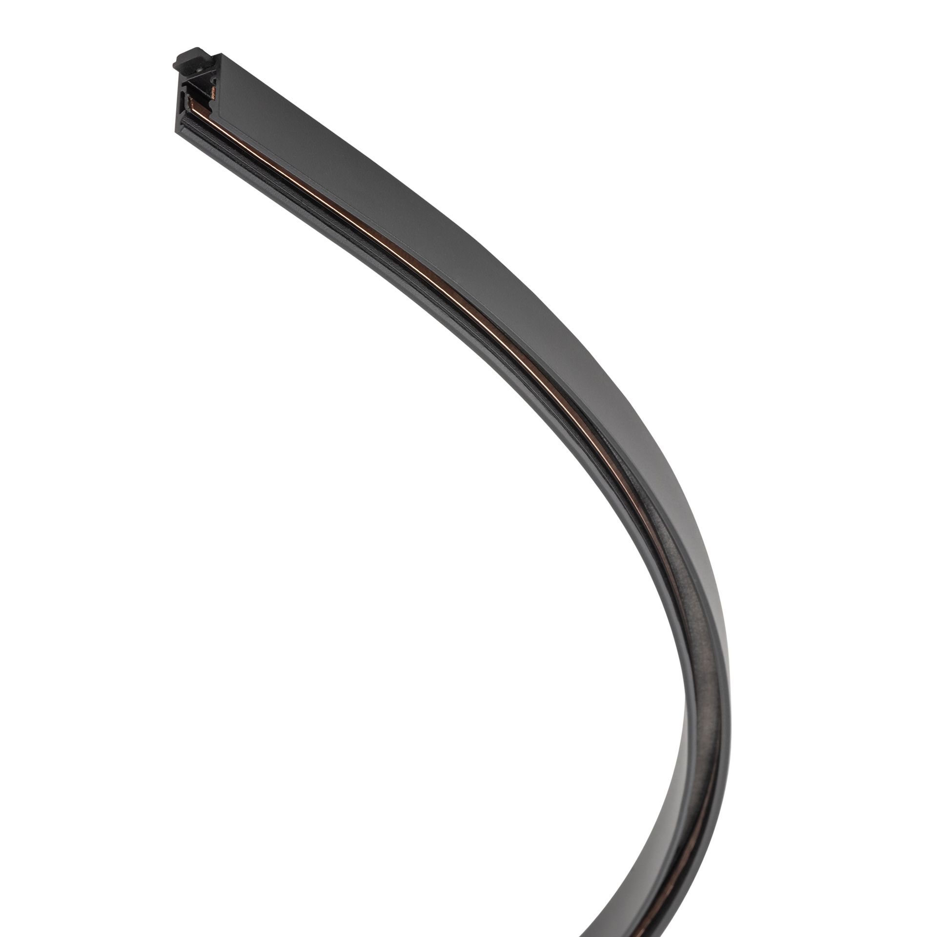 Nowodvorski NANO - LVM CURVE TRACK R400 Systemy szynowe 1-obwodowy niskonapięciowy 24V NANO-LVM Szynoprzewód Natynkowe Czarny