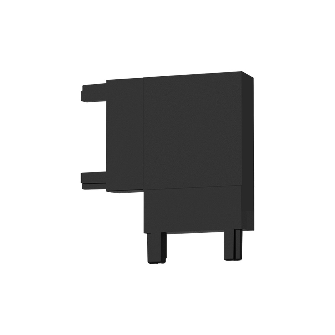 Milagro Slim Magnetic Track Czarny Łącznik Szyn L ML2217