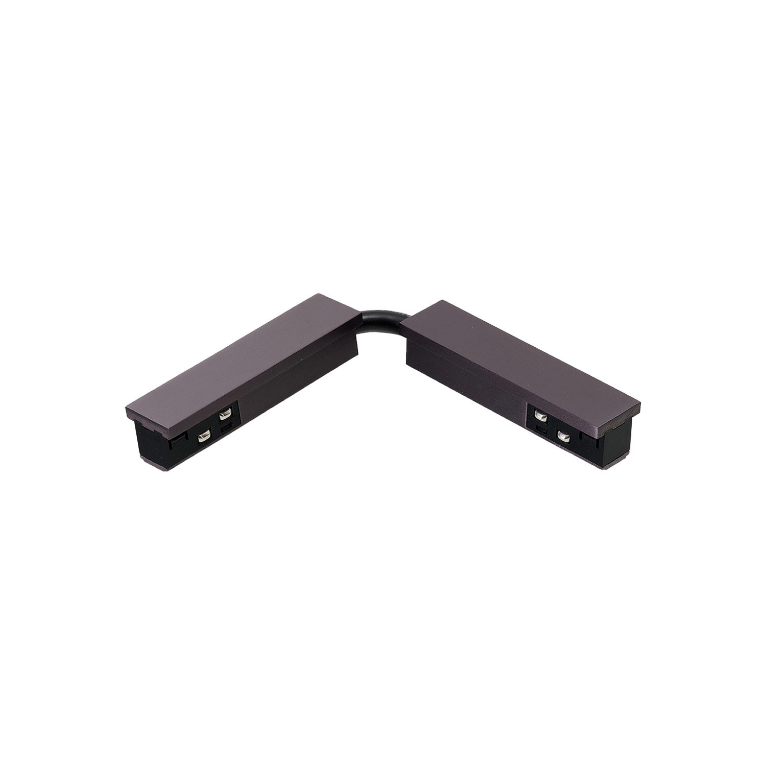 Azzardo SIGMA TRACK MAGNETIC ELECTRIC CORNER CONNECTOR B TI Tytanowy do systemu Sigma AZ7073