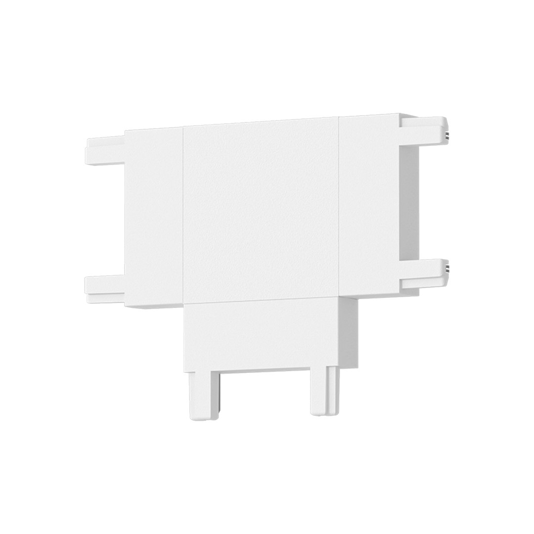 Milagro Slim Magnetic Track Biały Łącznik Szyn T ML2220