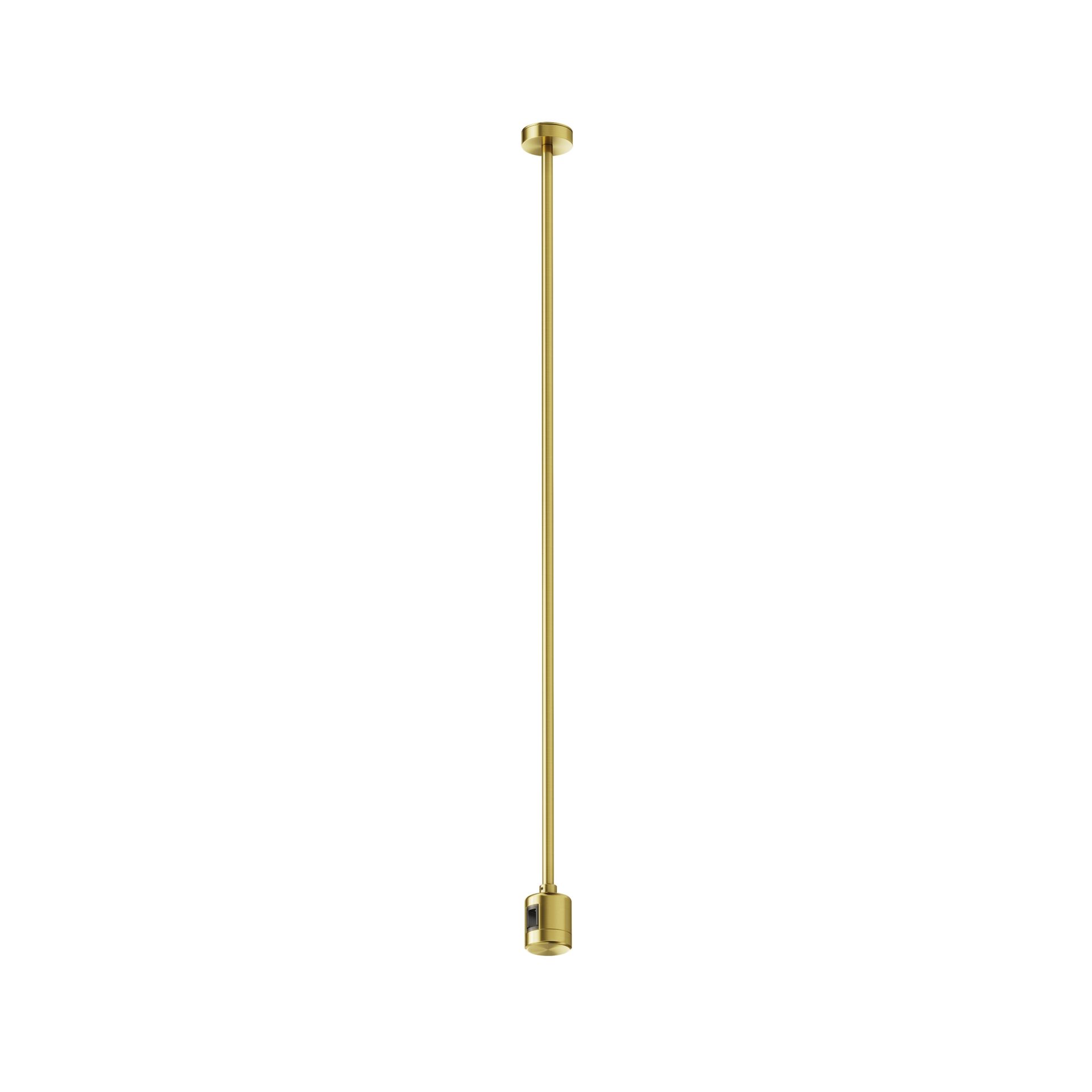 Maytoni Mocowanie Sufitowe Długie 700 mm z prostym złączem zasilającym Flarity Mosiądz TRA159C-IPC1-BS